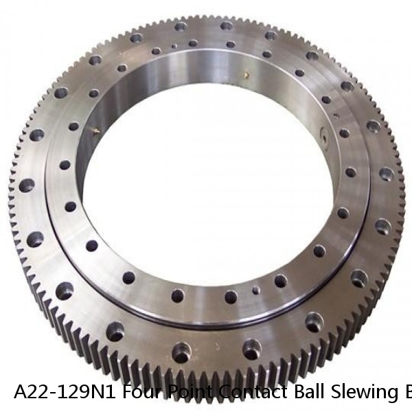 A22-129N1 Four Point Contact Ball Slewing Bearing With Inernal Gear