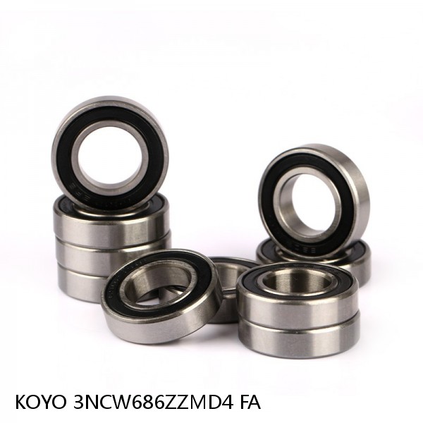 3NCW686ZZMD4 FA KOYO 3NC Hybrid-Ceramic Ball Bearing