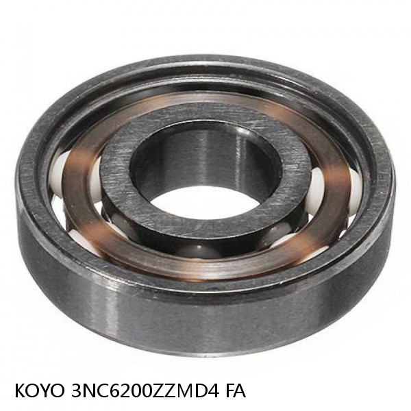 3NC6200ZZMD4 FA KOYO 3NC Hybrid-Ceramic Ball Bearing