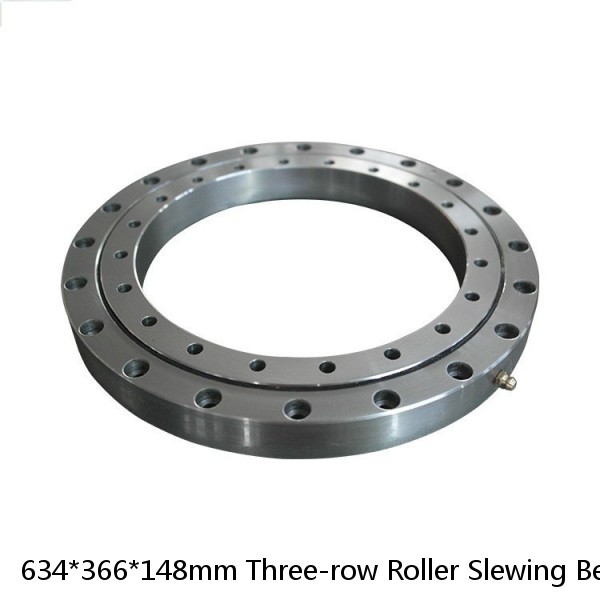 634*366*148mm Three-row Roller Slewing Bearing For Truck Crane